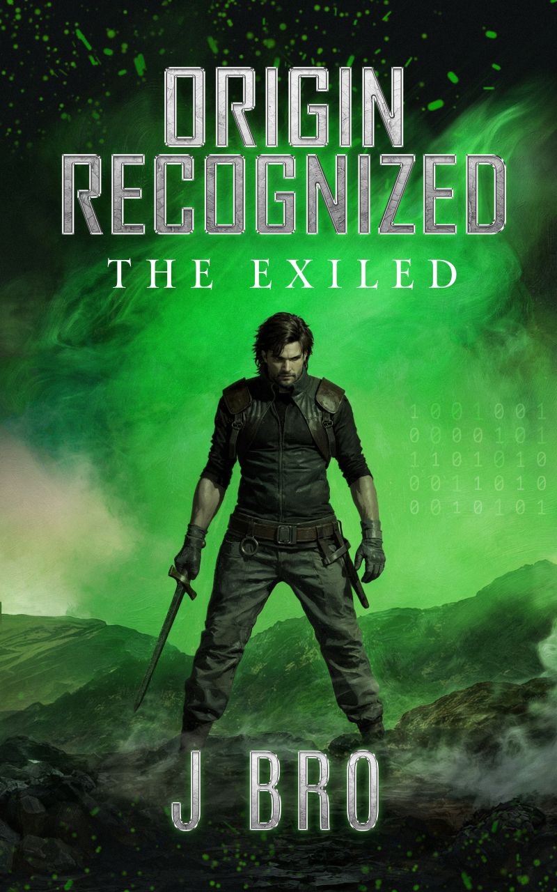 Origin Recognized, Book One of The Exiled, cover